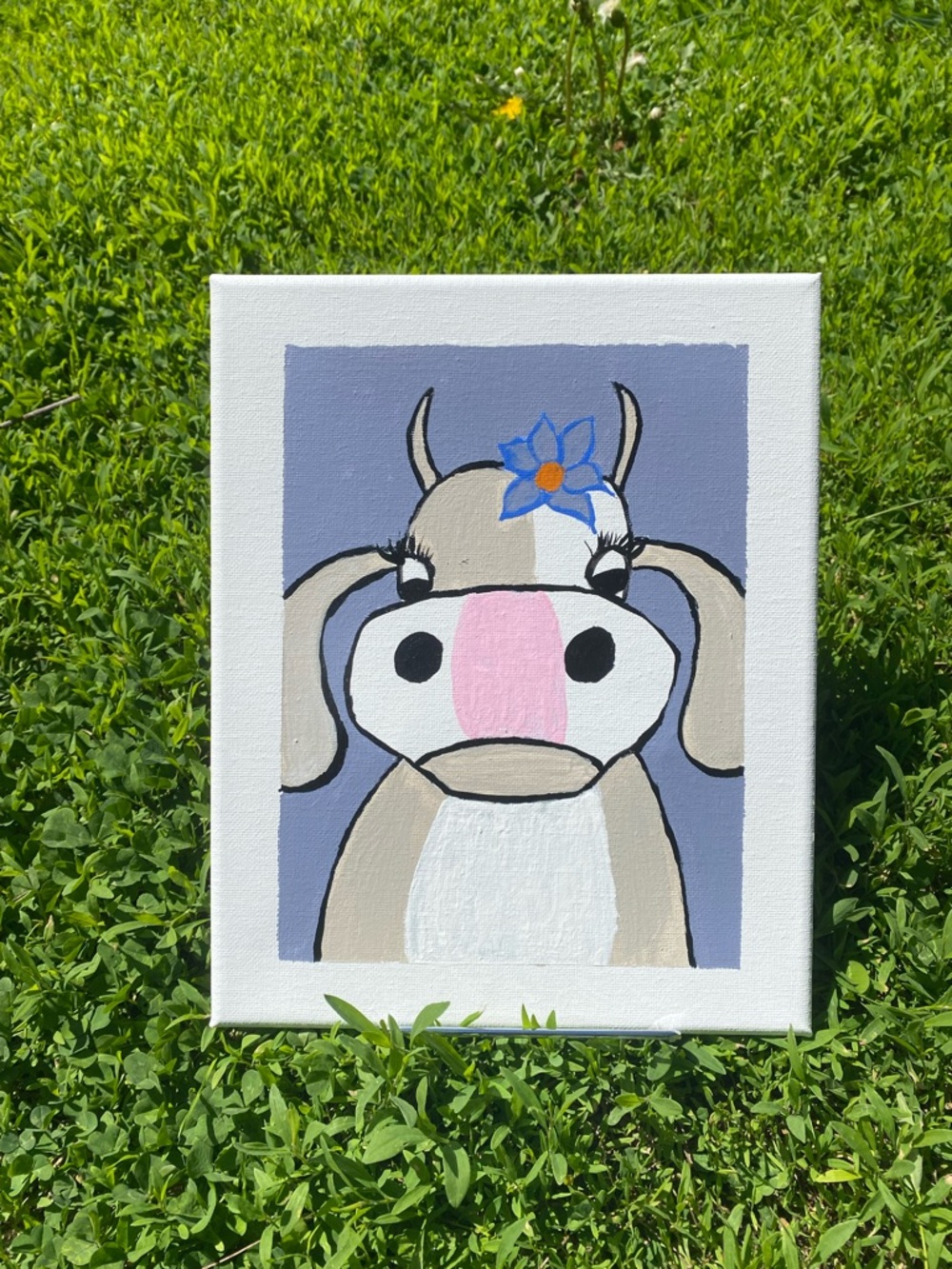 Charming Cow Painting